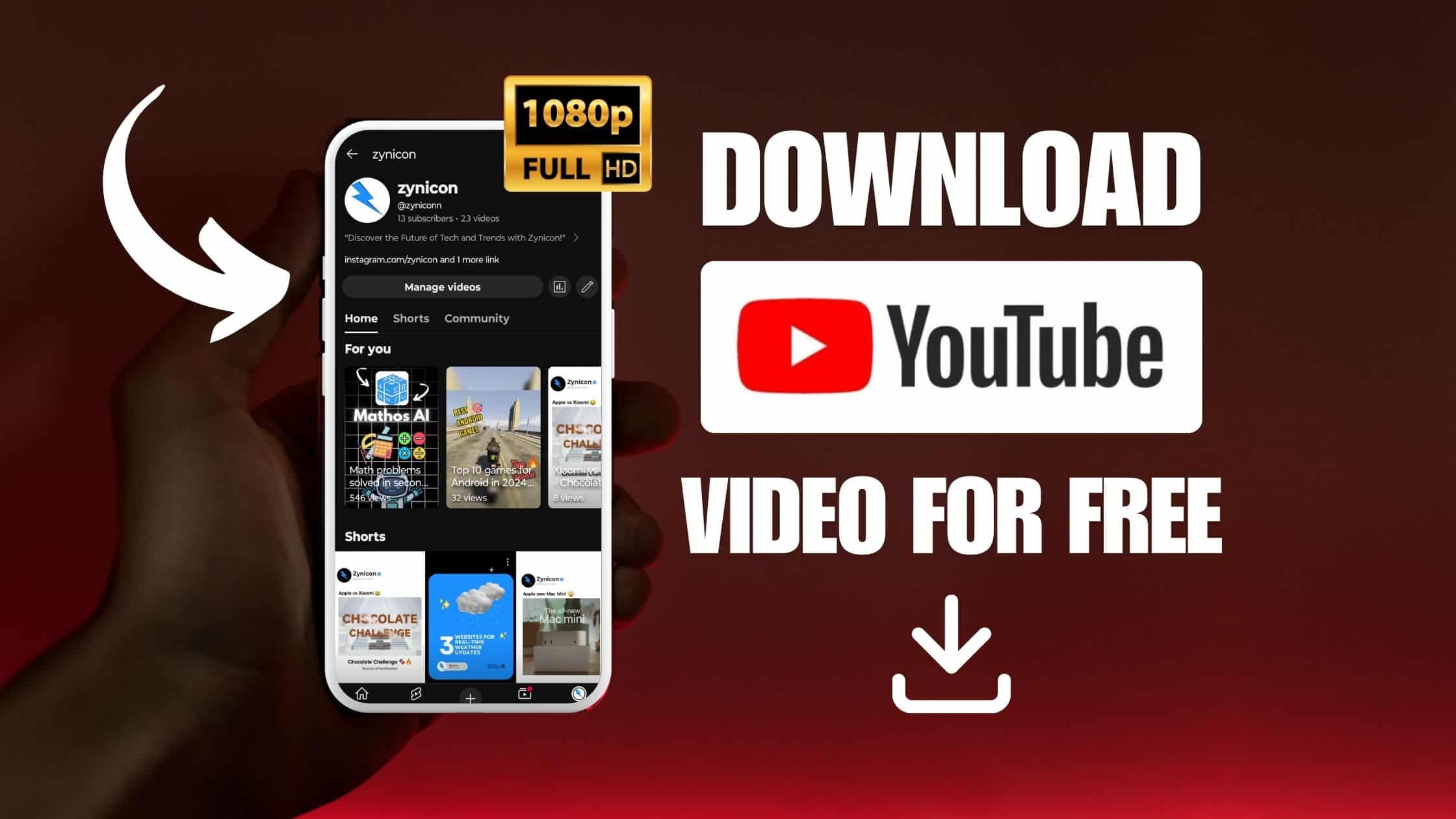 Download YouTube Video in HD Quality